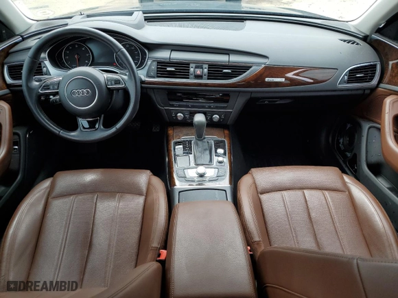 2016 Audi A6 3.0T Prestige with VIN WAUHGBFC3GN014643, listed as a Copart auction lot 66584134 with 47,456 mi miles and Salvage Title. Bid and sale history available at carsss.com. Image 8.