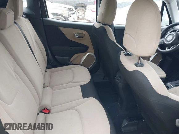 2018 Jeep Renegade Sport with VIN ZACCJAAB9JPG81478, listed as a IAAI auction lot 41952789 with 154,768 mi miles and . Bid and sale history available at DreamBid. Image 8.