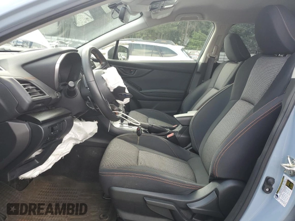 2021 Subaru Crosstrek Premium with VIN JF2GTAPC6MH671077, listed as a Copart auction lot 60697155 with 39,473 mi miles and Salvage title. Bid and sale history available at DreamBid. Image 7.