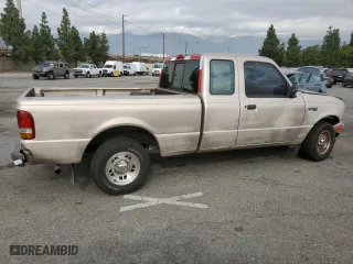1997 Ford Ranger XL with VIN 1FTCR14A0VPA28116, listed as a Copart auction lot 82262554 with 167,455 mi miles and Salvage Title. Bid and sale history available at carsss.com. Image 3.