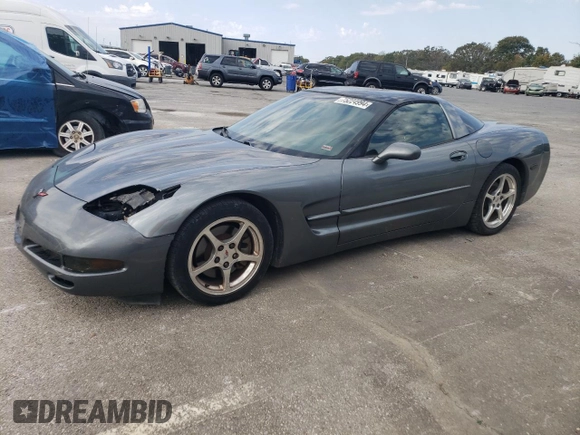 2004 Chevrolet Corvette with VIN 1G1YY22G845109017, listed as a Copart auction lot 75224994 with 125,172 mi miles and Salvage Title. Bid and sale history available at carsss.com. Image 1.