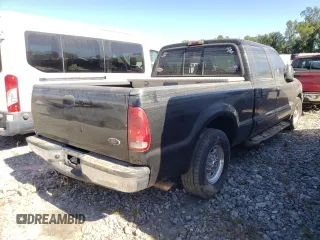 2001 Ford Super Duty F-250 XL with VIN 3FTNW20F01MA75204, listed as a Copart auction lot 75667154 with 0 mi miles and Salvage Title. Bid and sale history available at carsss.com. Image 3.