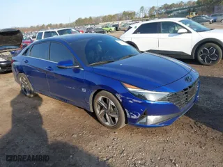 2023 Hyundai Elantra Limited with VIN 5NPLP4AG6PH117798, listed as a IAAI auction lot 41776579 with 13,727 mi miles. Bid and sale history available at carsss.com. Image 1.