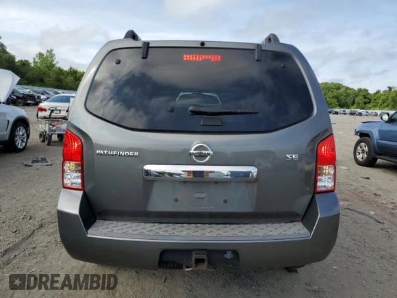 2009 Nissan Pathfinder S with VIN 5N1AR18B69C612734, listed as a Copart auction lot 61083005 with 195,365 mi miles and Clean title. Bid and sale history available at DreamBid. Image 6.