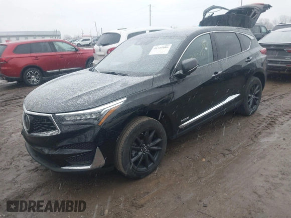 2021 Acura RDX w/Advance Package with VIN 5J8TC2H71ML002413, listed as a IAAI auction lot 41161586 with 49,693 mi miles. Bid and sale history available at carsss.com. Image 19.
