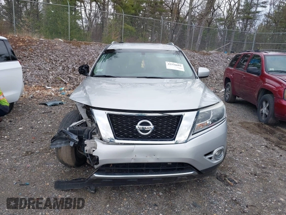 2016 Nissan Pathfinder S with VIN 5N1AR2MM7GC609075, listed as a IAAI auction lot 41936684 with 114,968 mi miles and . Bid and sale history available at DreamBid. Image 13.