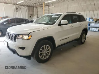2021 Jeep Grand Cherokee Laredo E with VIN 1C4RJFAG9MC502691, listed as a Copart auction lot 61967325 with 51,607 mi miles and Salvage title. Bid and sale history available at DreamBid. Image 1.
