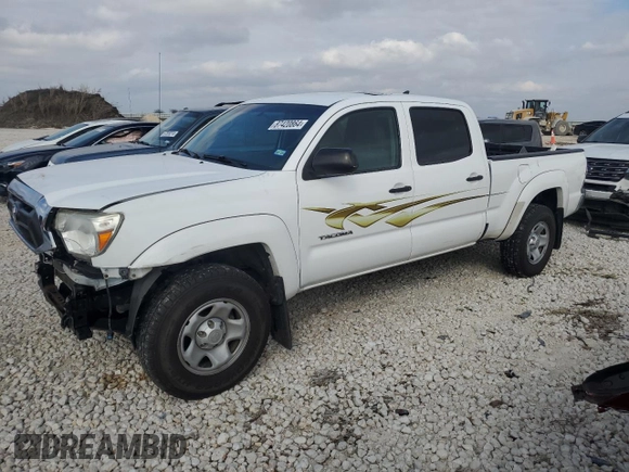 2014 Toyota Tacoma PreRunner with VIN 3TMKU4HN7EM040312, listed as a Copart auction lot 87420864 with 68,853 mi miles and Salvage title. Bid and sale history available at DreamBid. Image 1.