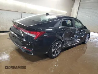 2021 Hyundai Elantra SEL with VIN KMHLN4AG2MU138439, listed as a Copart auction lot 50249835 with 26,552 mi miles and Salvage Title. Bid and sale history available at carsss.com. Image 3.