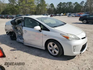2014 Toyota Prius Four with VIN JTDKN3DU5E0358694, listed as a Copart auction lot 50814205 with Not Provided miles and Salvage Title. Bid and sale history available at DreamBid. Image 4.