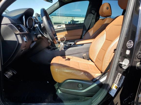 2016 Mercedes-Benz GLE 400 with VIN 4JGDA5GB8GA799805, listed as a Copart auction lot 47286085 with 156,563 mi miles and Salvage title. Bid and sale history available at DreamBid. Image 7.