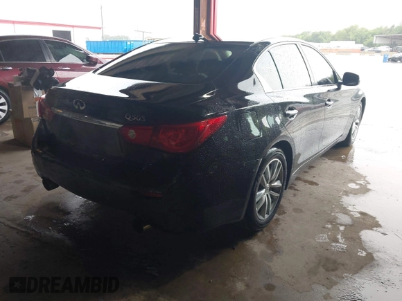 2015 Infiniti Q50 with VIN JN1BV7AP1FM342558, listed as a IAAI auction lot 42729484 with 142,235 mi miles and . Bid and sale history available at DreamBid. Image 4.