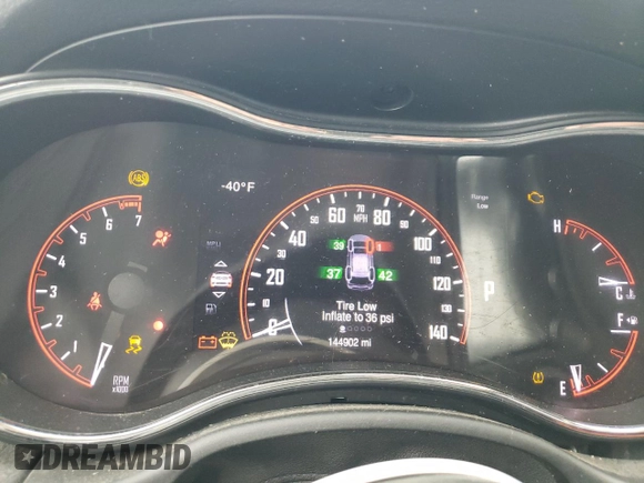 2015 Dodge Durango Limited with VIN 1C4RDJDG5FC917435, listed as a Copart auction lot 51535325 with 144,902 mi miles and Salvage Title. Bid and sale history available at DreamBid. Image 9.