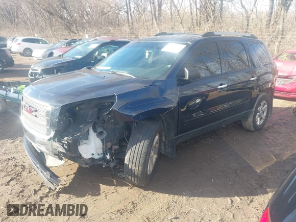 2016 GMC Acadia SLE with VIN 1GKKRPKD1GJ200109, listed as a IAAI auction lot 41033733 with 105,286 mi miles. Bid and sale history available at carsss.com. Image 18.