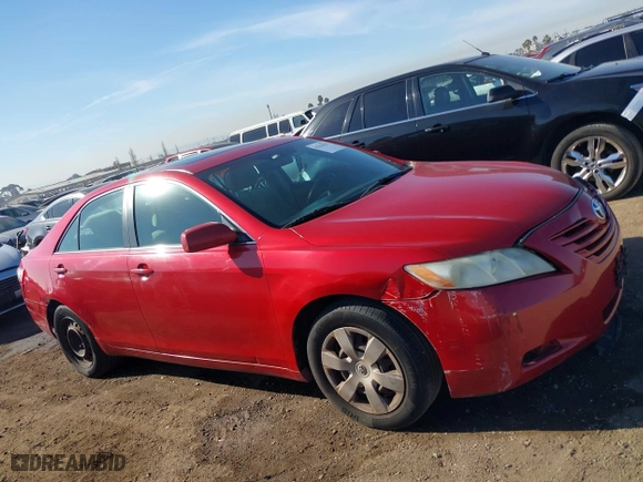 2007 Toyota Camry CE with VIN 4T1BE46K87U092712, listed as a IAAI auction lot 41152537 with 203,162 mi miles. Bid and sale history available at carsss.com. Image 6.