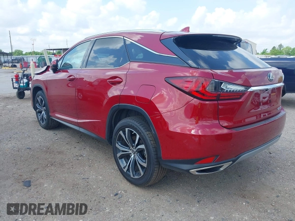 2022 Lexus RX 350 with VIN 2T2HZMAA8NC225184, listed as a IAAI auction lot 42080674 with 51,921 mi miles and . Bid and sale history available at DreamBid. Image 3.
