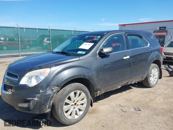 2013 Chevrolet Equinox LS with VIN 2GNALBEK6D1268103, listed as a IAAI auction lot 41867967 with 154,843 mi miles. Bid and sale history available at carsss.com. Image 2.