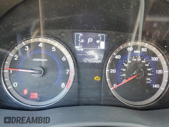 2016 Hyundai Accent Sport with VIN KMHCU5AE2GU249391, listed as a Copart auction lot 48917085 with 124,200 mi miles and Salvage Title. Bid and sale history available at carsss.com. Image 9.