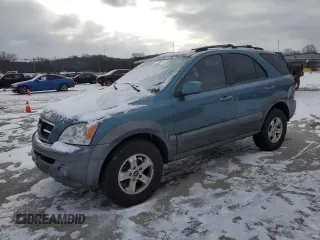 2003 Kia Sorento LX with VIN KNDJC733135076683, listed as a Copart auction lot 45785365 with 0 mi miles and Salvage Title. Bid and sale history available at carsss.com. Image 1.