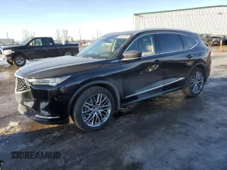 2022 Acura MDX w/Advance Package with VIN 5J8YE1H8XNL804771, listed as a Copart auction lot 88961925 with 51,966 mi miles and Clean Title. Bid and sale history available at carsss.com. Image 1.