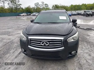 2015 Infiniti QX60 with VIN 5N1AL0MNXFC521070, listed as a IAAI auction lot 41967376 with 186,781 mi miles. Bid and sale history available at carsss.com. Image 13.