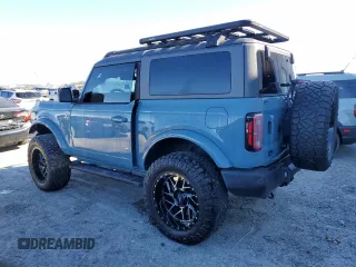 2021 Ford Bronco with VIN 1FMDE5CPXMLA63292, listed as a Copart auction lot 45659265 with 13,958 mi miles and Salvage title. Bid and sale history available at DreamBid. Image 2.