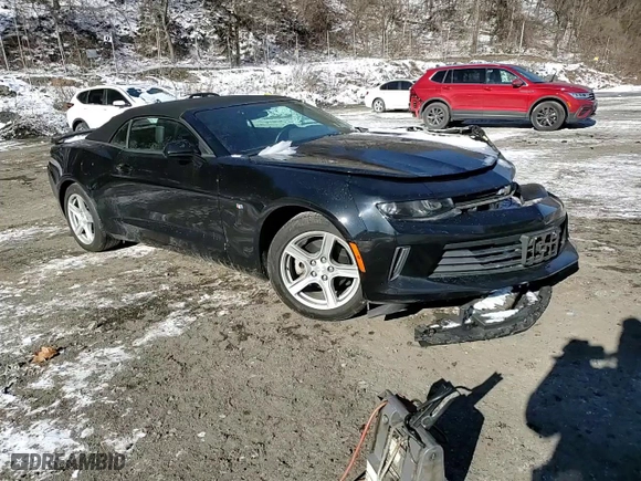 2017 Chevrolet Camaro 2LT with VIN 1G1FD3DX6H0120378, listed as a Copart auction lot 89099855 with 80,884 mi miles and Salvage Title. Bid and sale history available at carsss.com. Image 11.