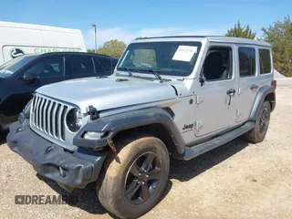 2023 Jeep Wrangler Sport with VIN 1C4HJXDG0PW582947, listed as a IAAI auction lot 41932930 with 19,670 mi miles and . Bid and sale history available at DreamBid. Image 17.