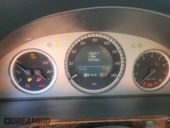 2011 Mercedes-Benz GLK 350 with VIN WDCGG8HB1BF625080, listed as a Copart auction lot 67586434 with 155,503 mi miles and Salvage Title. Bid and sale history available at DreamBid. Image 9.