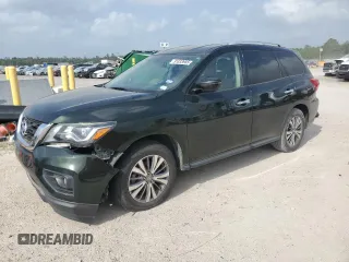 2020 Nissan Pathfinder SV with VIN 5N1DR2BN0LC577377, listed as a Copart auction lot 51833955 with 207,375 mi miles and Clean Title. Bid and sale history available at carsss.com. Image 1.