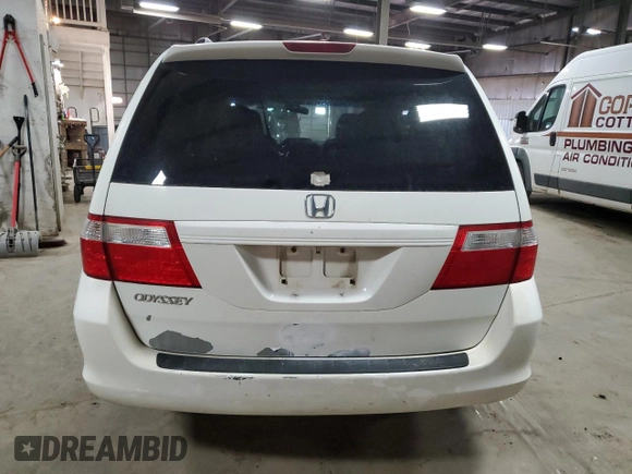2006 Honda Odyssey EX-L with VIN 5FNRL38766B029207, listed as a Copart auction lot 50245425 with 271,920 mi miles and Salvage Title. Bid and sale history available at carsss.com. Image 6.