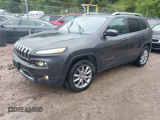 2018 Jeep Cherokee Limited z VIN 1C4PJMDX3JD550300, wystawiony jako IAAI lot #42274809 z przebiegiem 93 470 mil mil oraz . Historia ofert i sprzedaży dostępna na DreamBid. Obrazek 2.