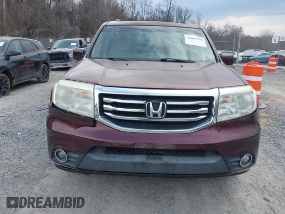 2012 Honda Pilot EX-L with VIN 5FNYF4H51CB045141, listed as a IAAI auction lot 41689396 with 219,792 mi miles and . Bid and sale history available at DreamBid. Image 12.