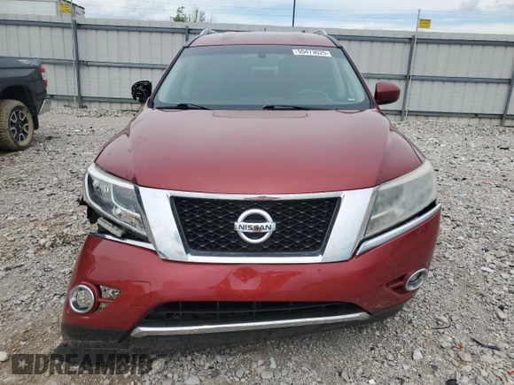 2016 Nissan Pathfinder SV with VIN 5N1AR2MM9GC662053, listed as a Copart auction lot 55473025 with 161,150 mi miles and Salvage title. Bid and sale history available at DreamBid. Image 5.