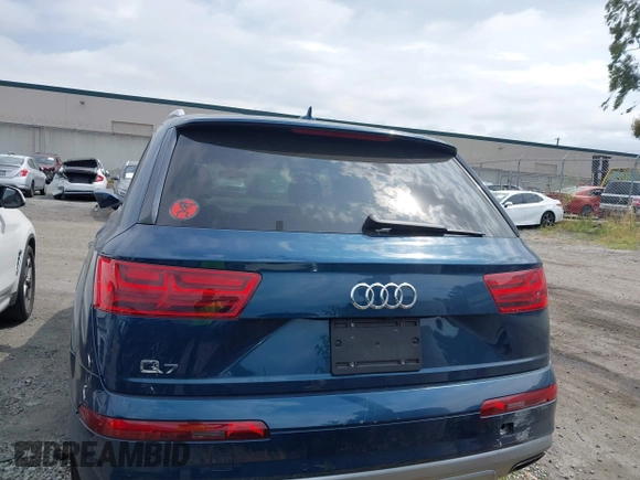 2019 Audi Q7 Premium with VIN WA1AAAF70KD006253, listed as a IAAI auction lot 42360114 with 19,448 mi miles and . Bid and sale history available at DreamBid. Image 17.