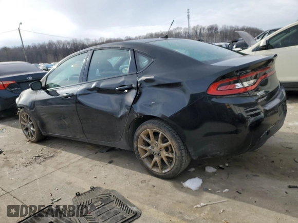 2014 Dodge Dart SXT with VIN 1C3CDFBB9ED708318, listed as a Copart auction lot 41761725 with 114,751 mi miles and Salvage Title. Bid and sale history available at carsss.com. Image 2.