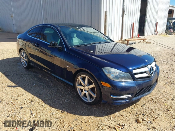 2012 Mercedes-Benz C 250 with VIN WDDGJ4HB5CF751658, listed as a IAAI auction lot 42079446 with 135,199 mi miles and . Bid and sale history available at DreamBid. Image 1.