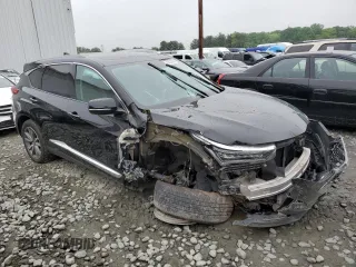 2021 Acura RDX Technology with VIN 5J8TC2H54ML001707, listed as a Copart auction lot 56026285 with 75,720 mi miles and Salvage title. Bid and sale history available at DreamBid. Image 4.
