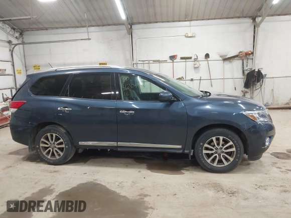 2016 Nissan Pathfinder Platinum with VIN 5N1AR2MM1GC635218, listed as a IAAI auction lot 42091411 with 185,691 mi miles and . Bid and sale history available at DreamBid. Image 13.