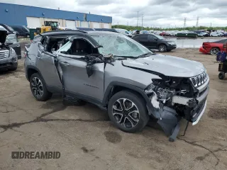 2023 Jeep Compass (RED) Edition с VIN 3C4NJDCN9PT547976, выставлен на аукционе Copart как лот 57993305 с пробегом 13 314 миль миль и На запчасти • Non repairable. История ставок и продаж доступна на DreamBid. Изображение 4.