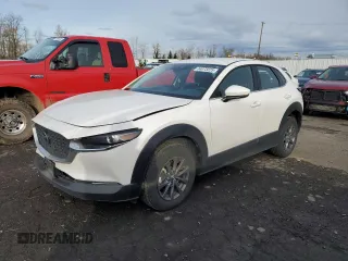 2021 Mazda CX-30 S with VIN 3MVDMBAL6MM226961, listed as a Copart auction lot 44073225 with 46,412 mi miles and Salvage Title. Bid and sale history available at carsss.com. Image 1.
