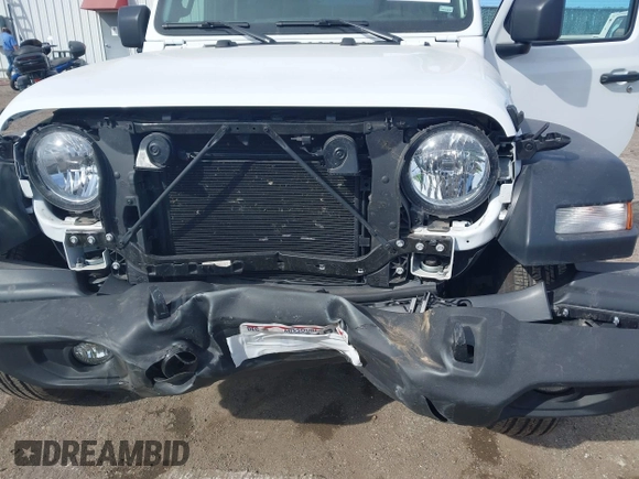 2024 Jeep Wrangler Sport S with VIN 1C4PJXDN4RW300936, listed as a IAAI auction lot 41671073 with 6,195 mi miles and . Bid and sale history available at DreamBid. Image 6.