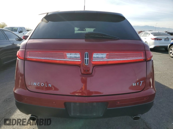 2014 Lincoln MKT with VIN 2LMHJ5FK0EBL50076, listed as a Copart auction lot 85914264 with 138,387 mi miles and Salvage Title. Bid and sale history available at DreamBid. Image 6.