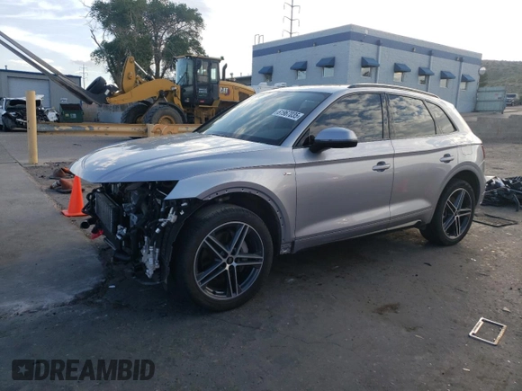 2023 Audi Q5 S line Premium Plus with VIN WA1E2AFY1P2052989, listed as a Copart auction lot 61967035 with 15,156 mi miles and Salvage title. Bid and sale history available at DreamBid. Image 1.