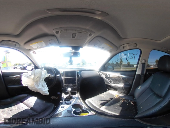 2017 Infiniti Q50 Premium with VIN JN1EV7AR6HM838084, listed as a IAAI auction lot 42539976 with Not provided miles and . Bid and sale history available at DreamBid. Image 19.