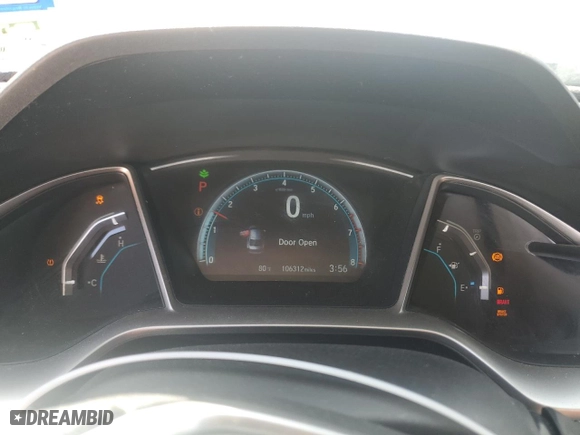 2016 Honda Civic Sedan EX-T with VIN 19XFC1F31GE216059, listed as a Copart auction lot 49628485 with 106,312 mi miles and Salvage Title. Bid and sale history available at carsss.com. Image 9.