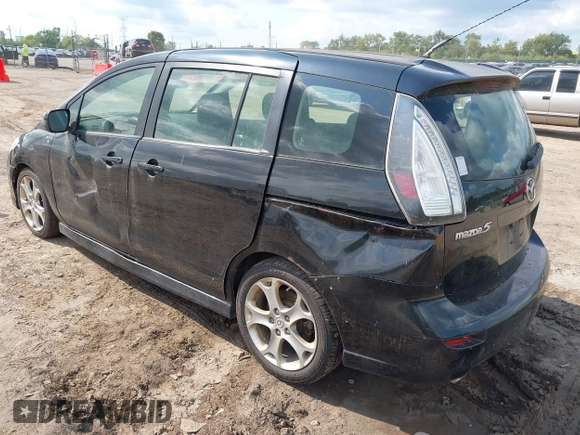 2010 Mazda 5 Sport with VIN JM1CR2W39A0385866, listed as a IAAI auction lot 42855705 with 281,718 mi miles and . Bid and sale history available at DreamBid. Image 3.