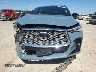 2022 Infiniti QX55 Sensory with VIN 3PCAJ5L38NF104572, listed as a Copart auction lot 60734894 with 23,736 mi miles and Salvage title. Bid and sale history available at DreamBid. Image 5.