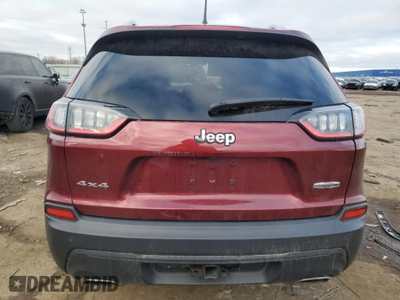 2020 Jeep Cherokee Latitude Plus with VIN 1C4PJMLX4LD594343, listed as a Copart auction lot 48918255 with 79,196 mi miles and Salvage title. Bid and sale history available at DreamBid. Image 6.