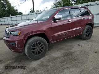 2019 Jeep Grand Cherokee Limited with VIN 1C4RJFBGXKC679861, listed as a Copart auction lot 61622125 with 105,570 mi miles and Salvage title. Bid and sale history available at DreamBid. Image 1.